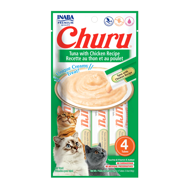 Churu x4 Atún con pollo
