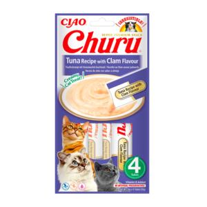 Churu x4 Atún con almejas