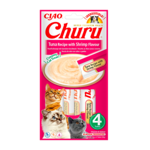 Churu x4 Atún con camarones