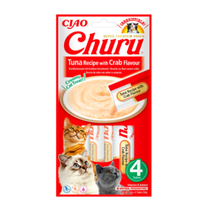Churu x4 Atún con cangrejo