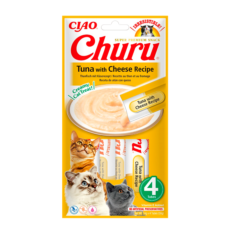 Churu x4 Atún con queso