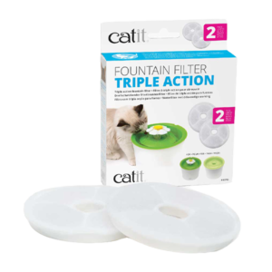 Filtro triple acción Catit - paquete de 2