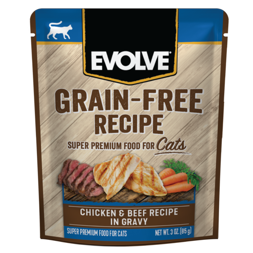 Evolve Sobre Pollo y res 85 gr
