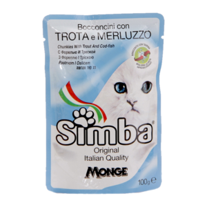 Simba Sobre Azul Atún y merluza 100 gr