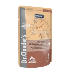 Dr Clauders sobre No. 3 Aves de corral y riñon en salsa 100 gr