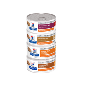 Latas de Hill's medicadas