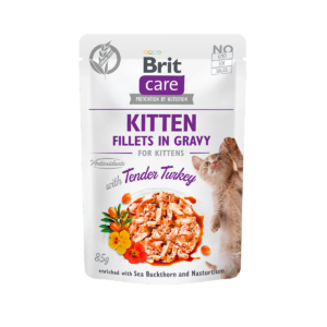 Brit Sobre Kitten Pavo 85 gr