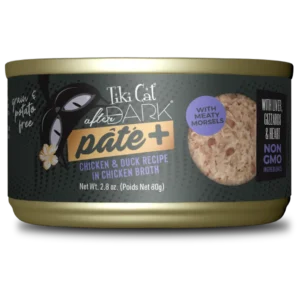 Tiki Cat After Dark Pollo y pato en paté 80 gr