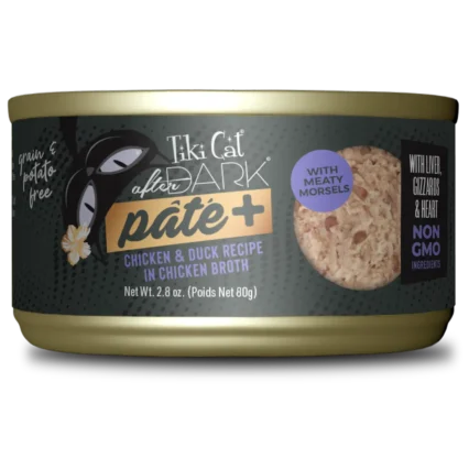 Tiki Cat After Dark Paté+ - Pollo con pato