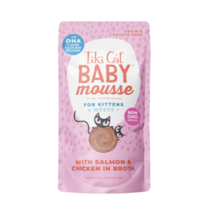 Tiki Cat Mousse - Baby salmón con pollo