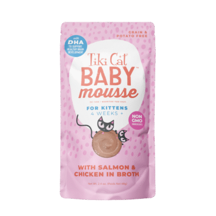 Tiki Cat Mousse - Baby salmón con pollo